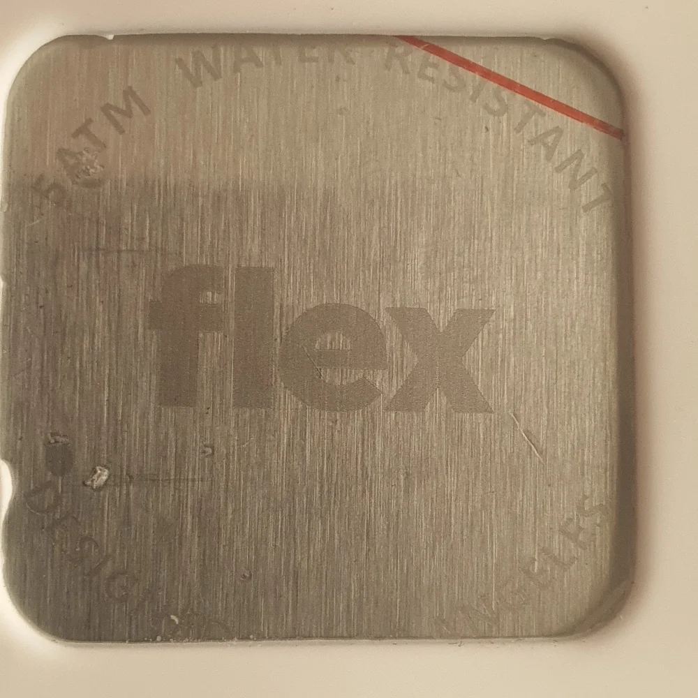 10/$20 Camping World By Flex- Blue/White Silicone Men's Watch